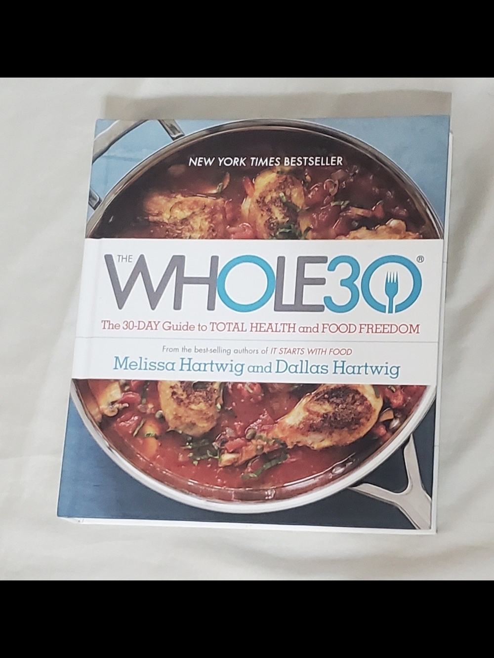 Cookbook by Melissa Hartwig and Dallas Hartwig - Blue Cover